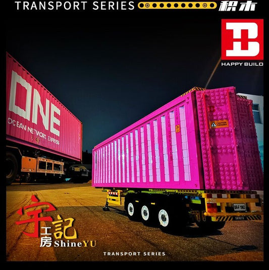 YC-QC013 Yuji Pro Container 3565+pcs Building Blocks Toys Ship From China