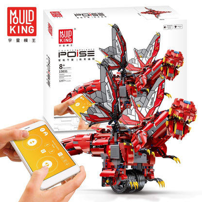 MOULDKING 13031 Intelligent Auto Balance Dinosaur Robot