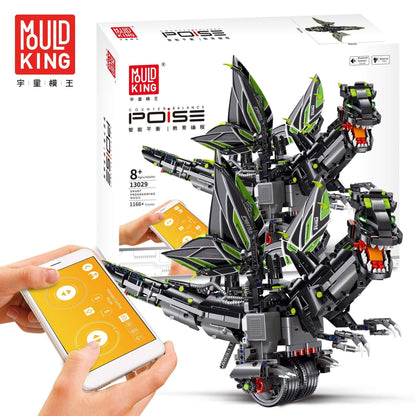 MOULDKING 13031 Intelligent Auto Balance Dinosaur Robot