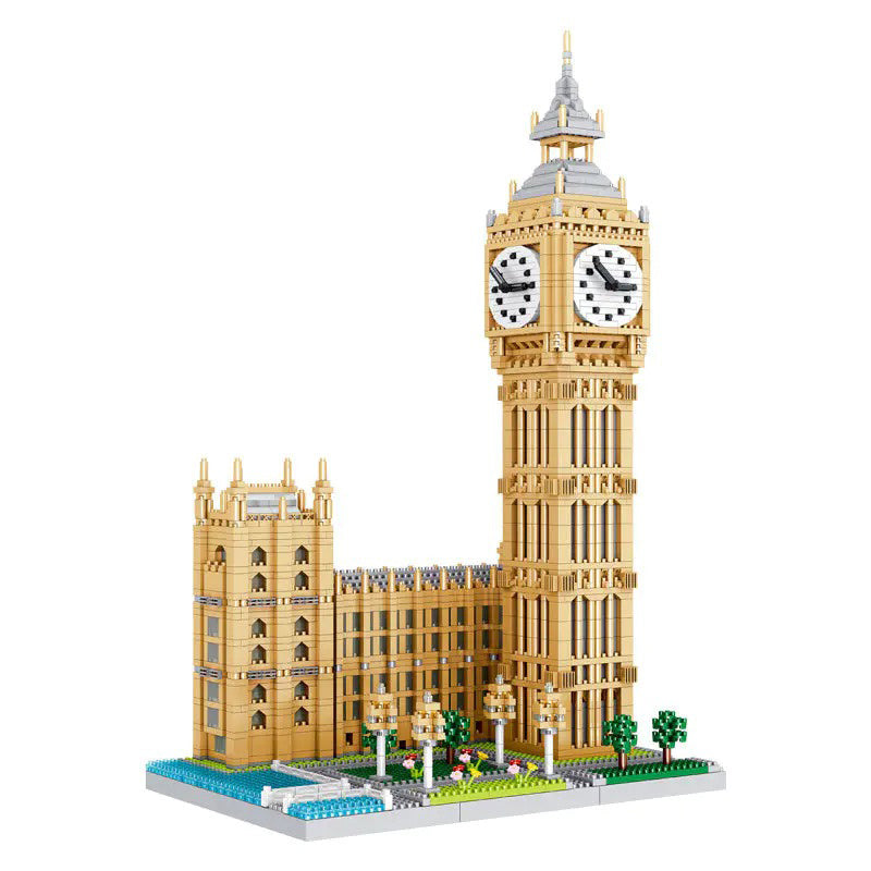 ZHEGAO 8190 Moc Mini Bricks Creator Expert Buildings Big Ben Building Blocks 3466pcs From China.