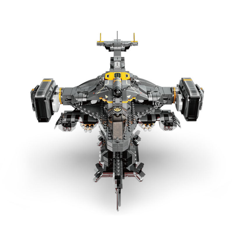 ZHEGAO QJ5002 Science Fiction Series Titan Attack Aircraft Building Blocks Toy 901pcs Ship From China
