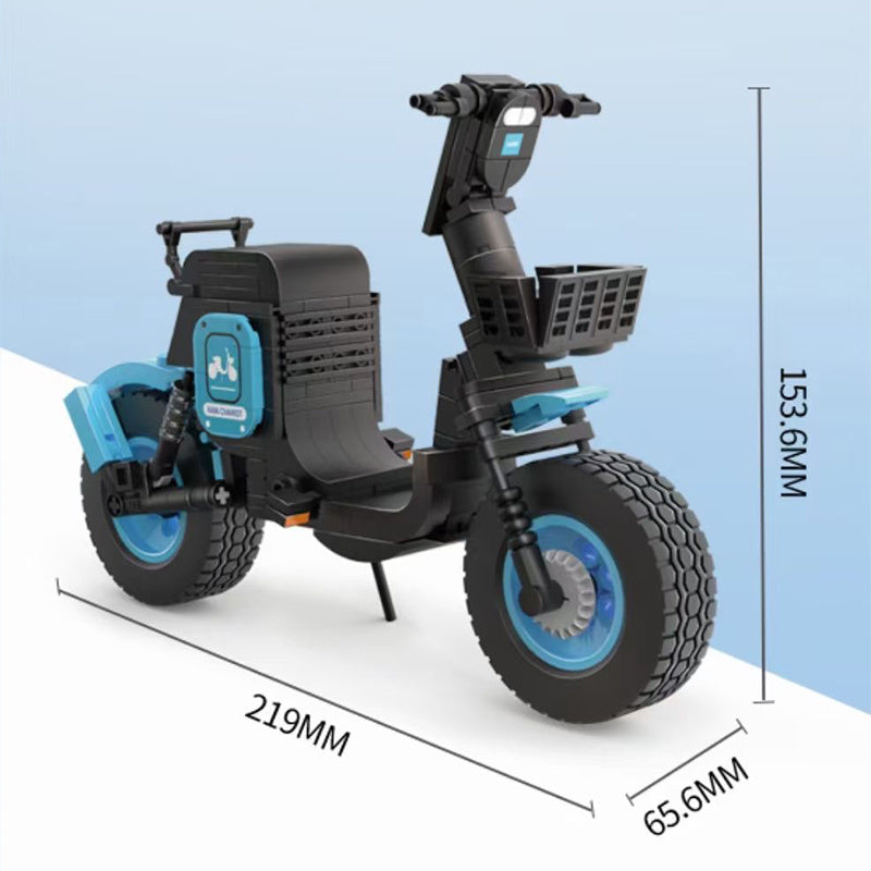 ZHEGAO QL00331 Mini Bricks Moc Technic HANI CHARIOT Building Blocks 287pcs Toys Ship From China.