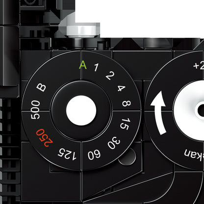 ZHEGAO QL00844 Simulation Camera Building Block 627pcs Bricks Children's Educational Toy From China