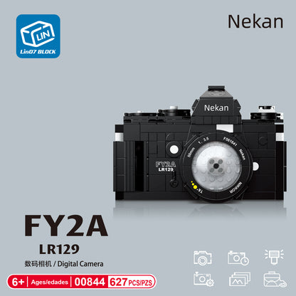 ZHEGAO QL00844 Simulation Camera Building Block 627pcs Bricks Children's Educational Toy From China