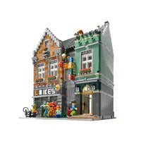ZHEGAO QL00959 MOC Modular Building Creator Expert MINI Bike Shop Building Blocks 3668pcs Bricks from China