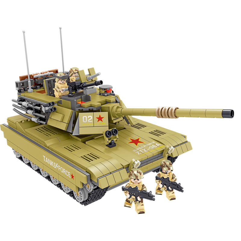 ZHEGAO QL0130 96A TanksForce Battle Tank