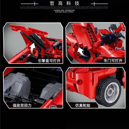 ZHEGAO QL0431 KERN sports car pull back -Real Experience