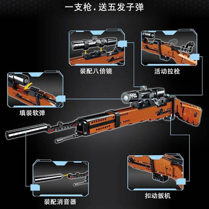 ZHEGAO QL0452 Kar98k Mauser Sniper rifle
