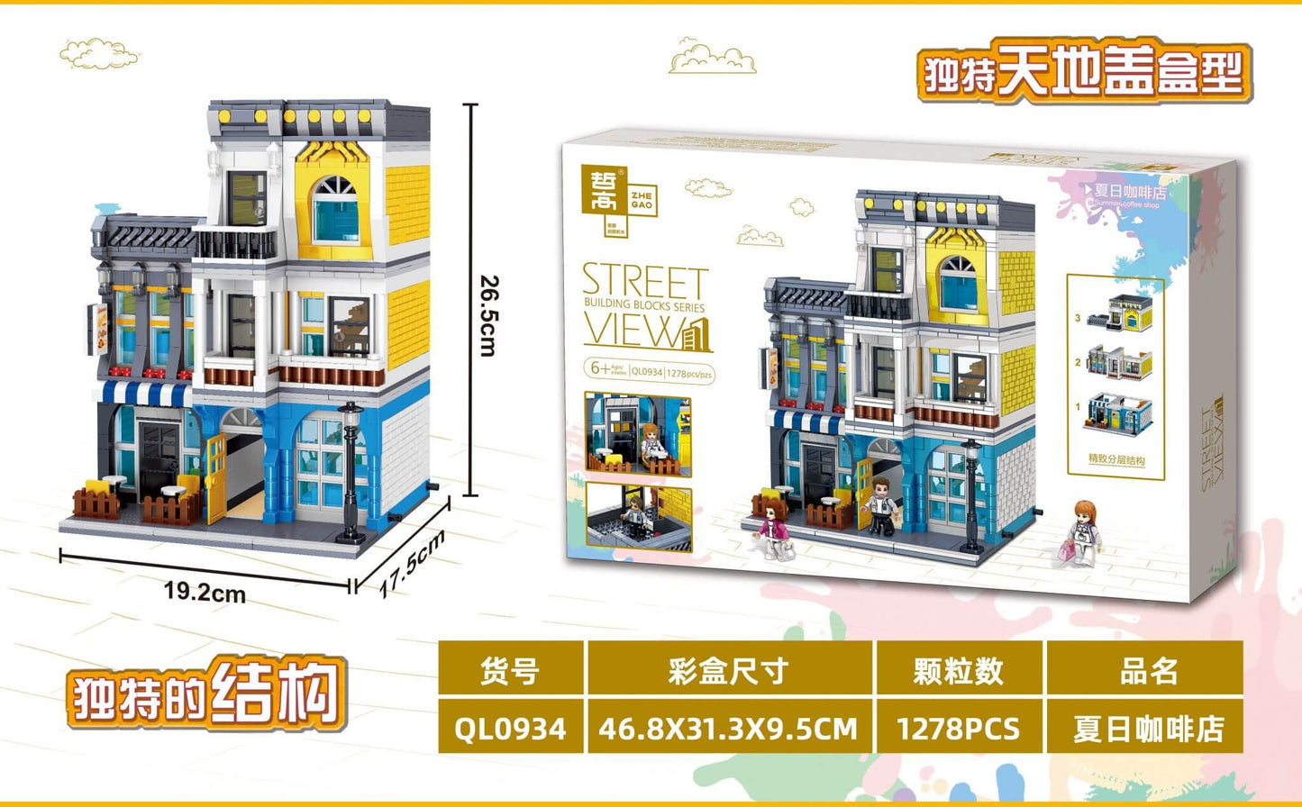 ZHEGAO QL0934 Summer Coffee Shop