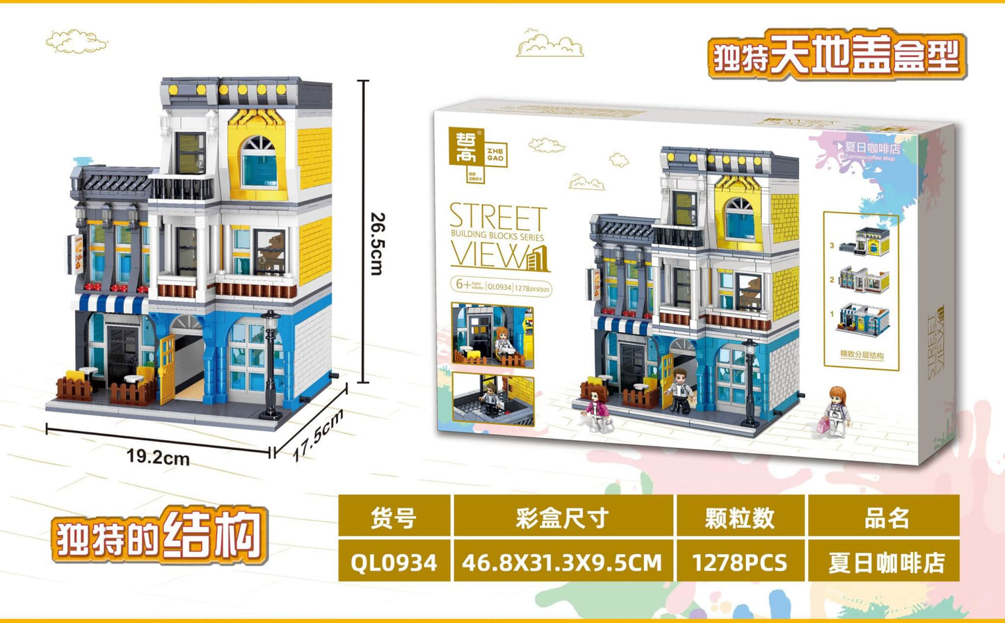 ZHEGAO QL0934 Summer Coffee Shop