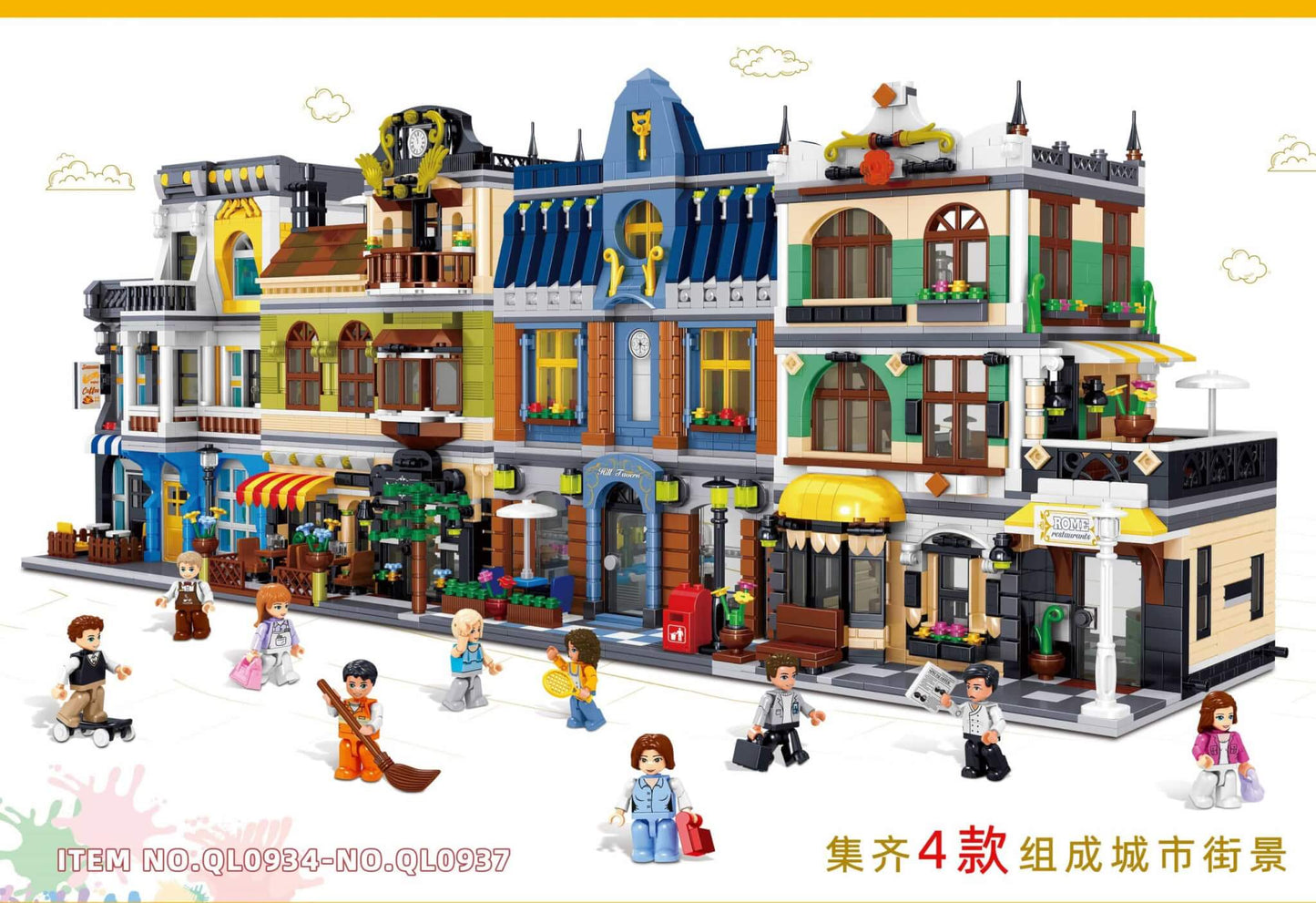 ZHEGAO QL0936 Rome Restaurants