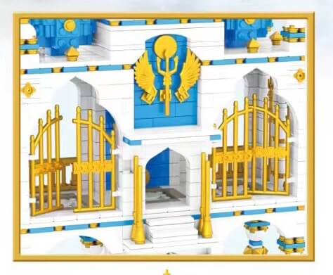 ZHEGAO QL0959 Castle In The Sky