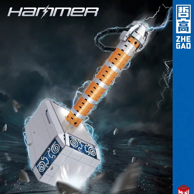 ZheGao QL01037 Mini Bricks Movie Super Heros Hammer Building Blocks 975pcs Bricks  Toys Ship From China.