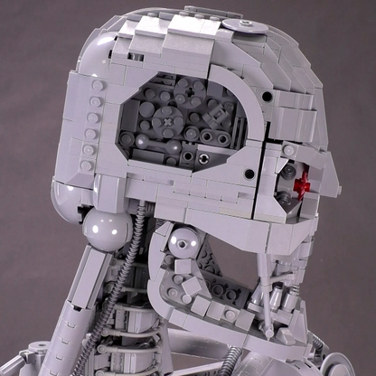 MOC - Terminator T-800 Bust By Martin Latta building blocks series bricks set