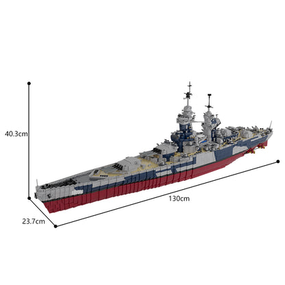 MOC-163300 French Battleship Richelieu