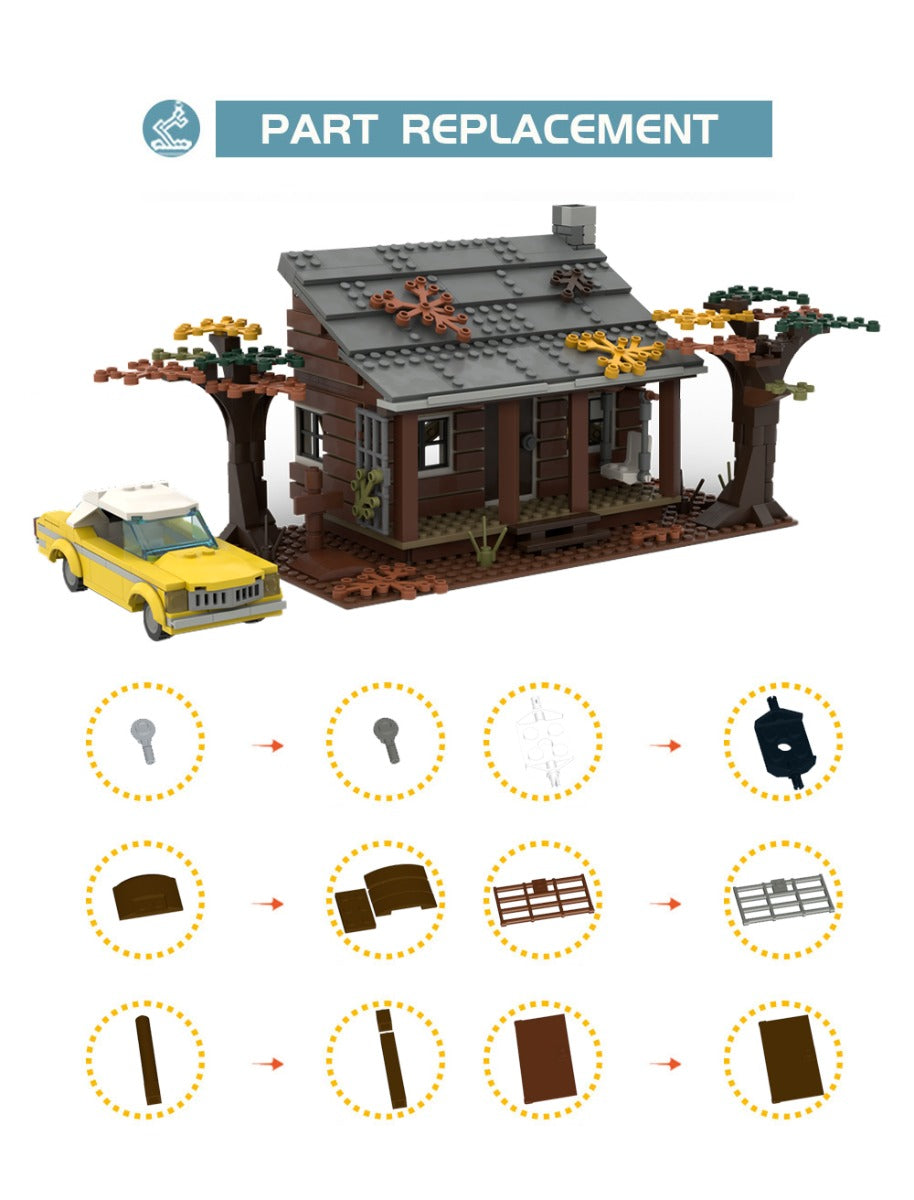 MOC-123307 Evil Dead Knowby cabin¡¢Olds delta 88