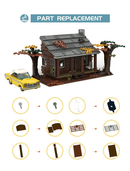 MOC-123307 Evil Dead Knowby cabin¡¢Olds delta 88