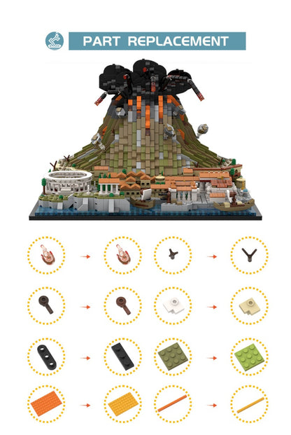 MOC-159887 Vesuvius &amp; Pompeii