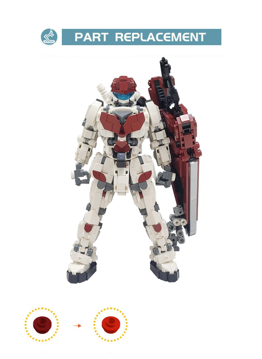MOC-159052 Mech red robot