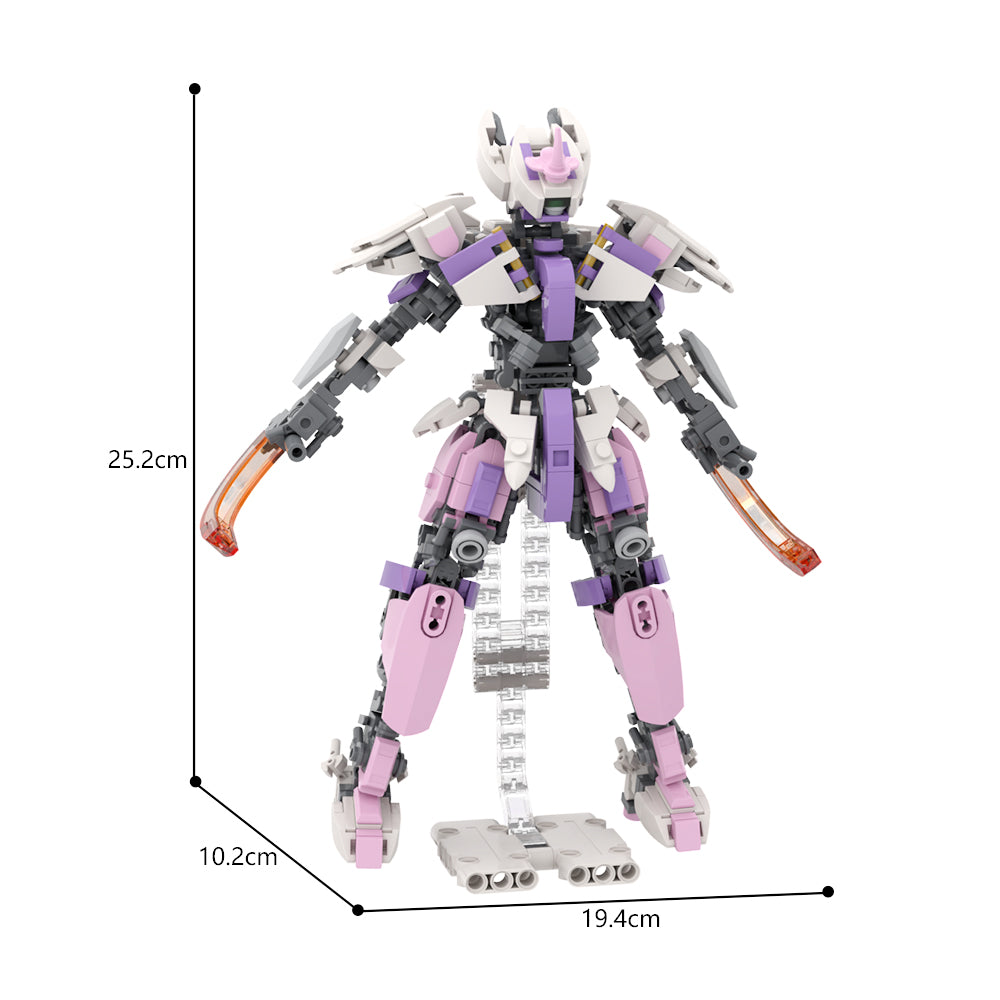 543 pcs Mobile Suit Girl