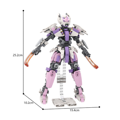 543 pcs Mobile Suit Girl