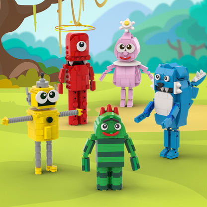 yo gabba gabba Brobee Plex Toodee Foofa Muno