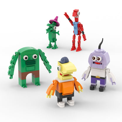 Smiling Friends glep pim charlie alan Mr Frog