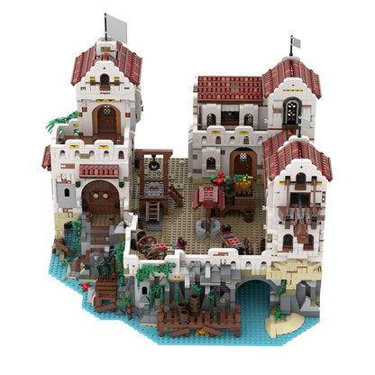 MOC-49155 Eldorado Fortress - Pirates of Barracuda Bay building blocks kit with compatible bricks