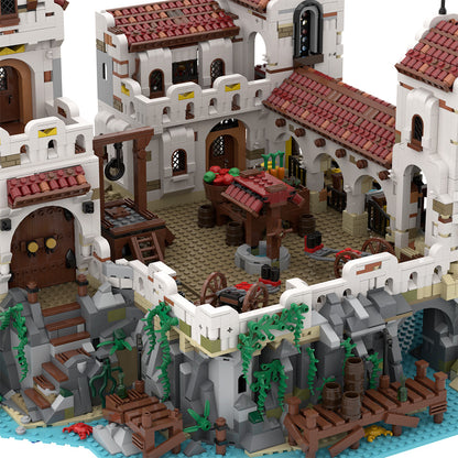 MOC-49155 Eldorado Fortress - Pirates of Barracuda Bay building blocks kit with compatible bricks