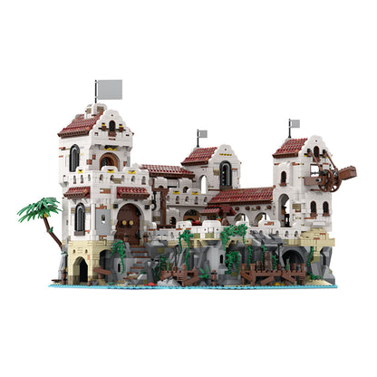 MOC-49155 Eldorado Fortress - Pirates of Barracuda Bay building blocks kit with compatible bricks