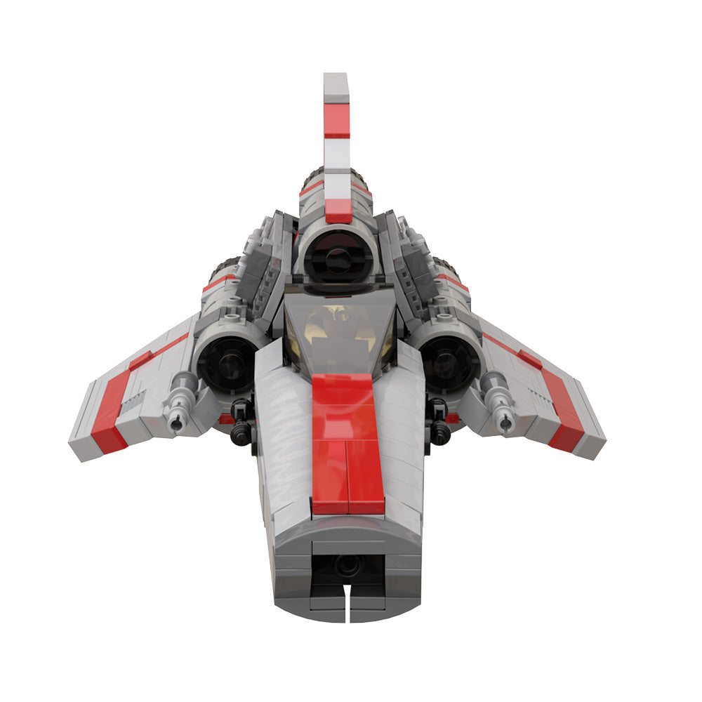 MOC-45867 Colonial Viper MK1 - Version 2.0 - Gray