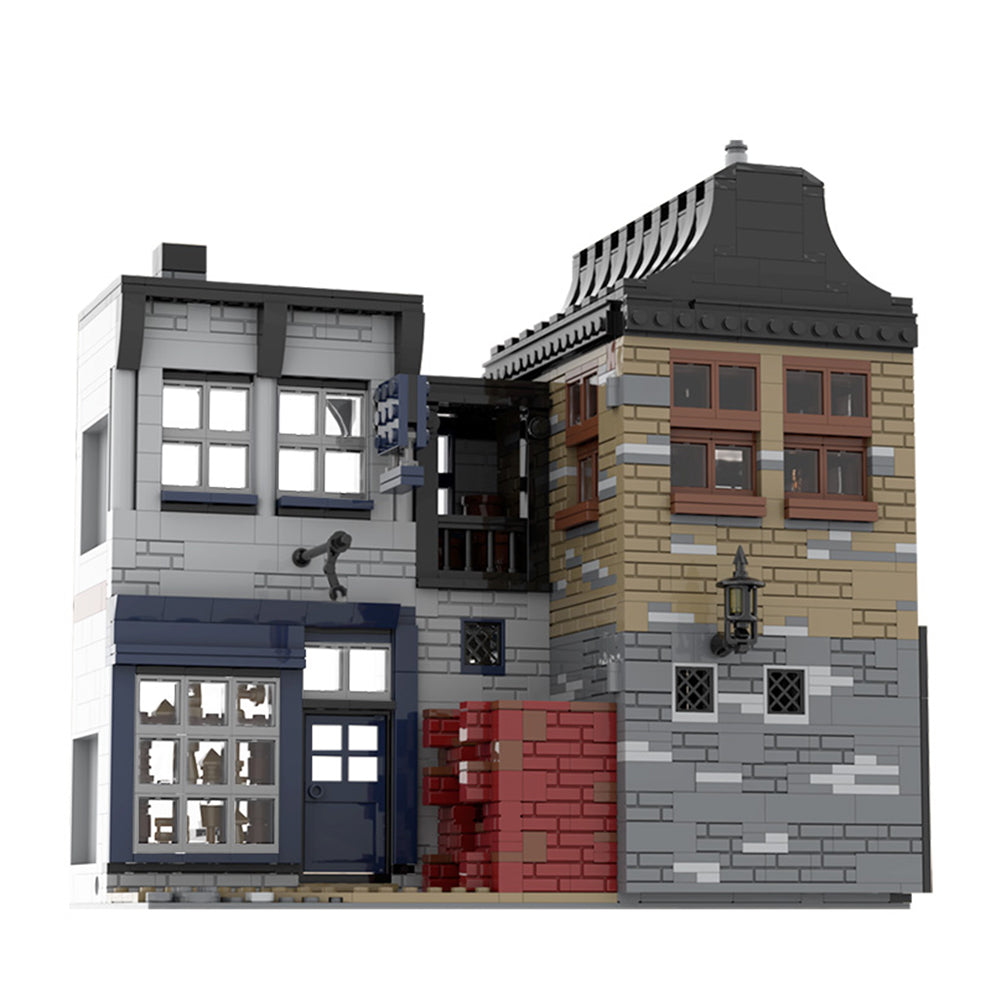 MOC-55035 Leaky Cauldron &amp; Wiseacre's Wizarding Equipment