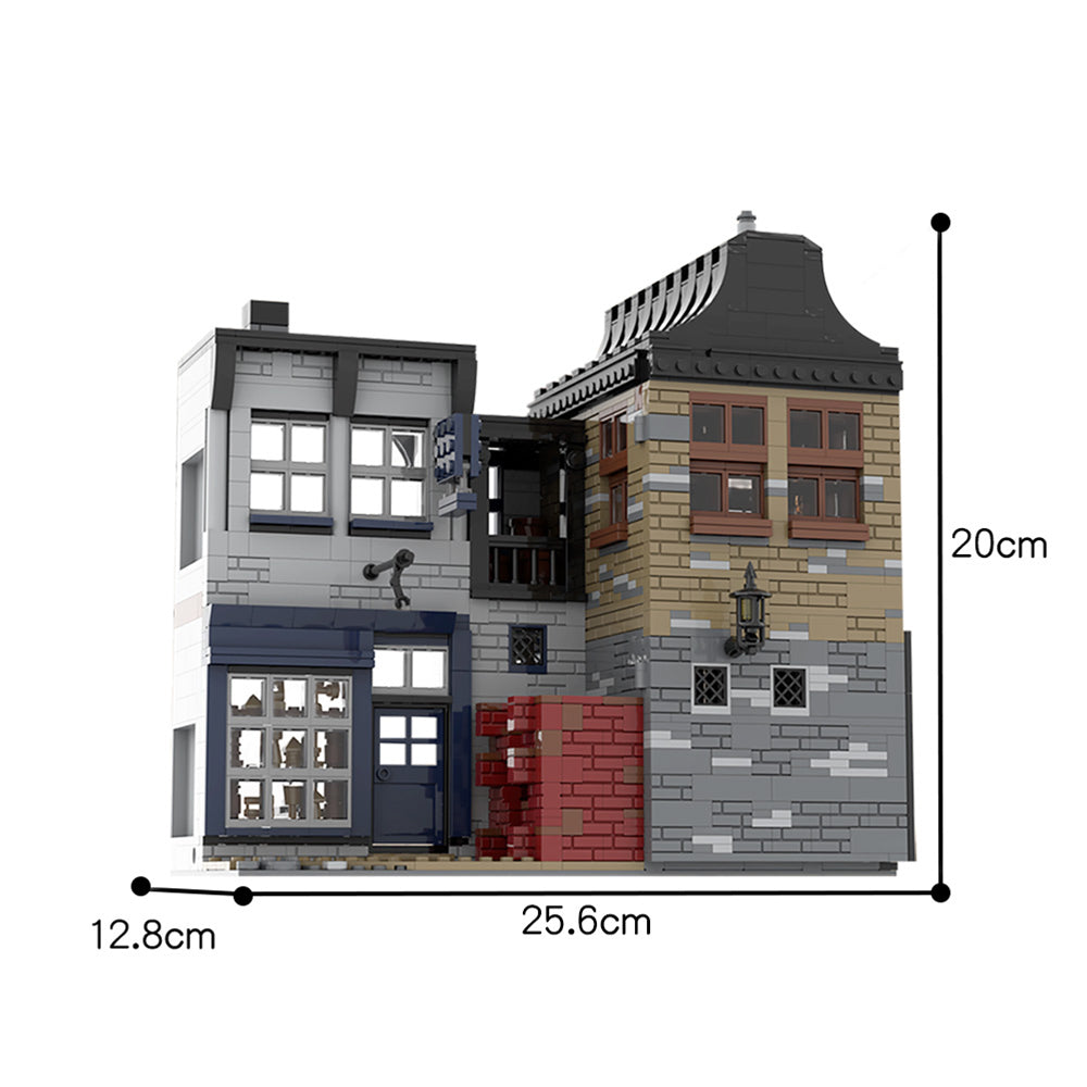 MOC-55035 Leaky Cauldron &amp; Wiseacre's Wizarding Equipment