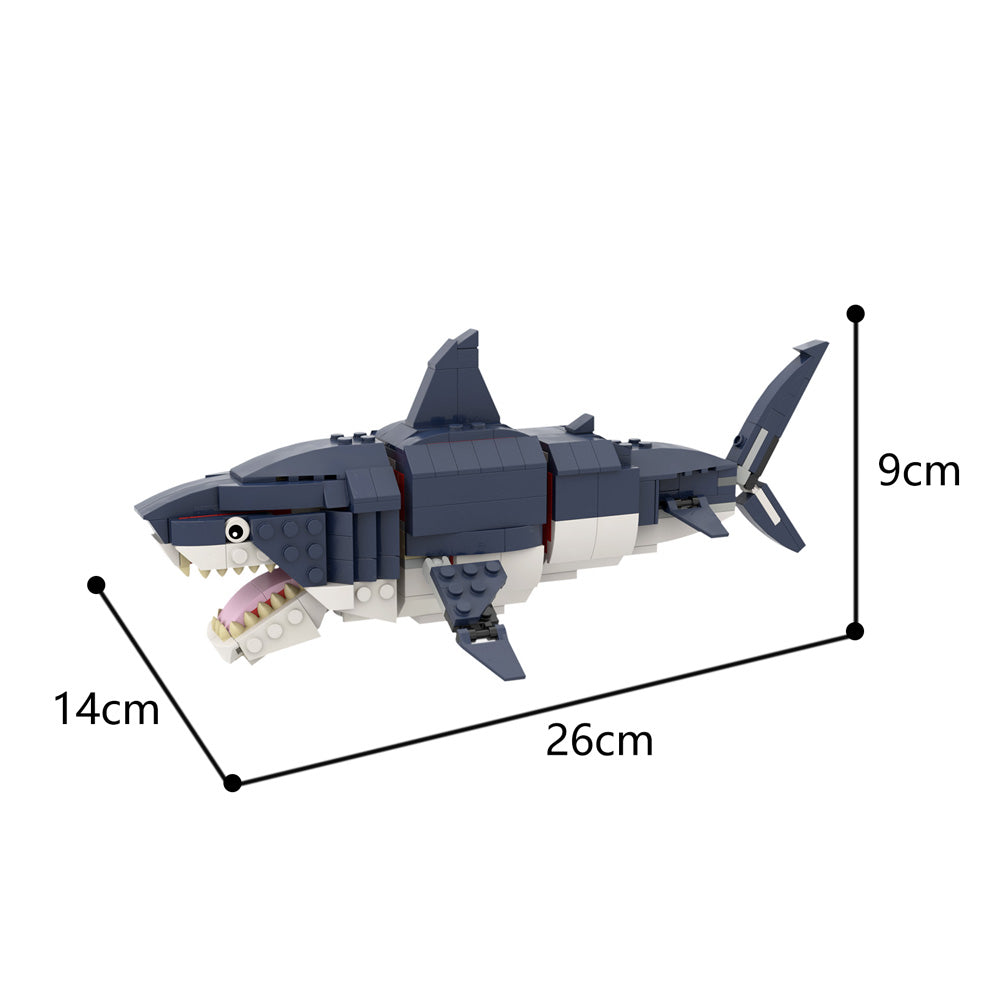 MOC-54541 Megalodon 31088 2 to 1 building blocks bricks set