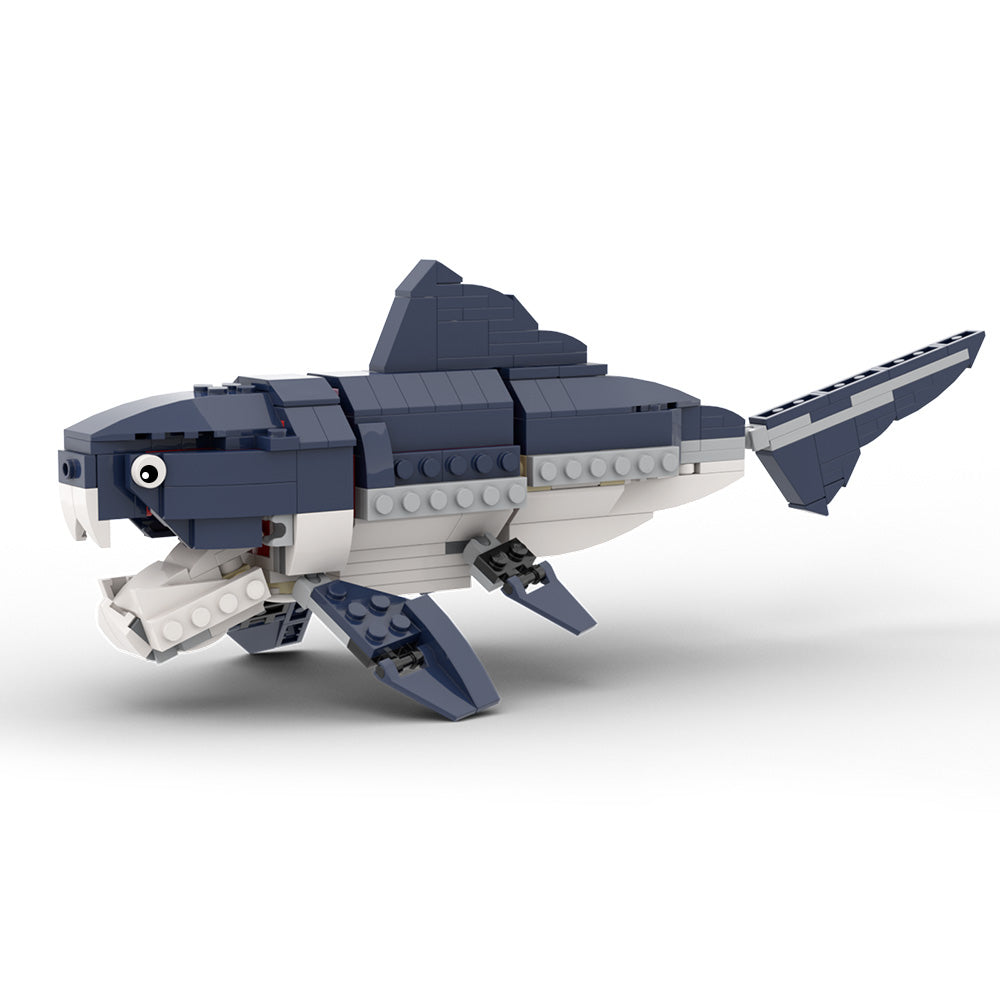 MOC-56298 Prehistoric Sea Creatures 31088 2 to 1 building blocks bricks set