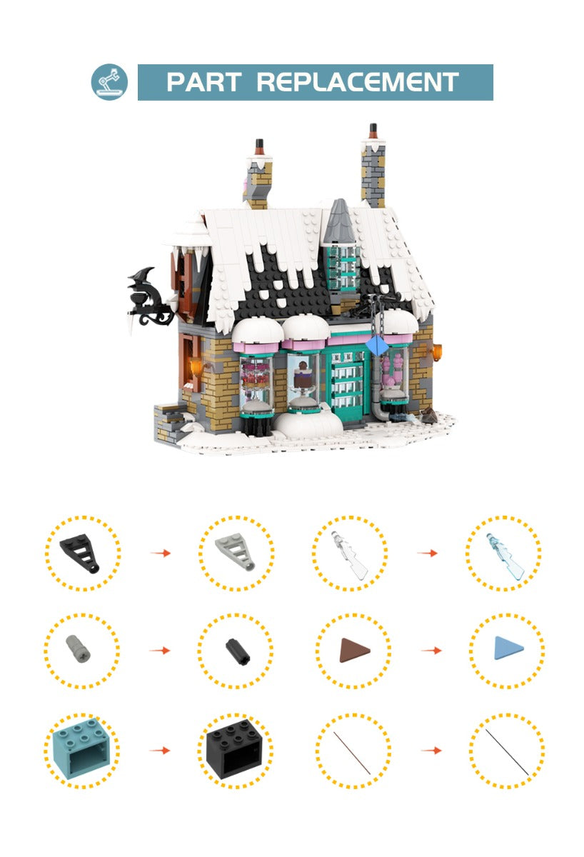 MOC-114444 Hogsmeade (HoneyDukes) from Harry Potter