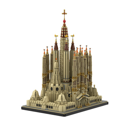 MOC-65795 Sagrada Familia building blocks bricks set