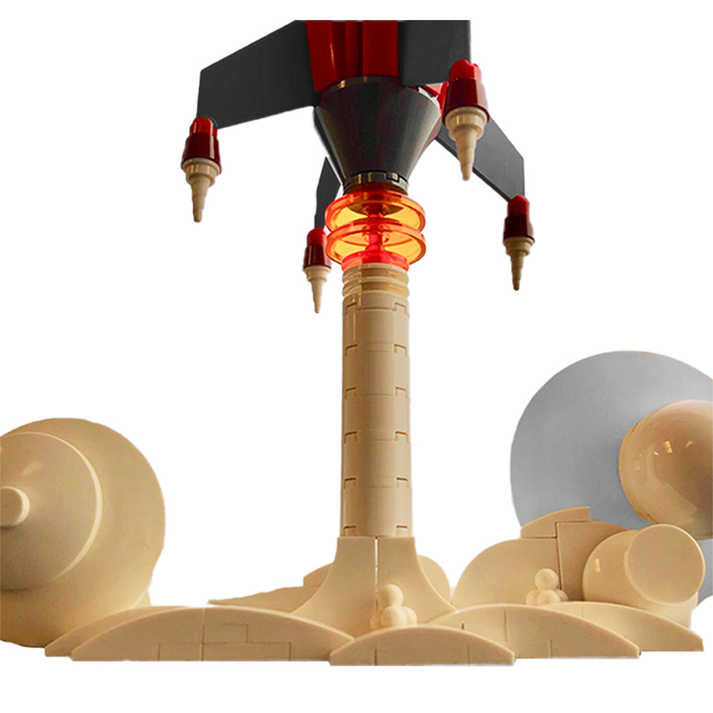 Retrofuturistic Rocketship