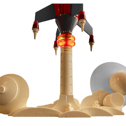 Retrofuturistic Rocketship