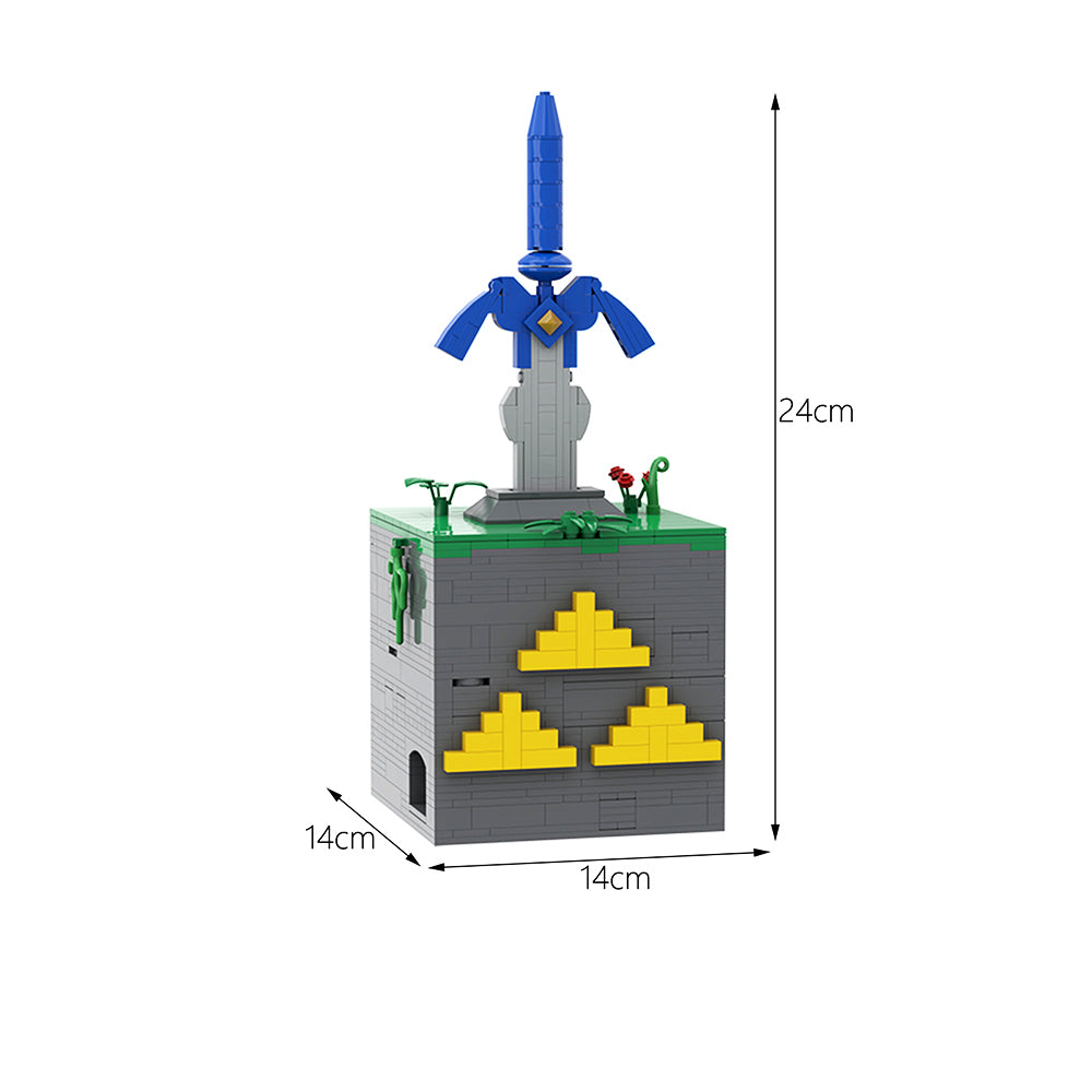MOC The Master Sword Box - Puzzle