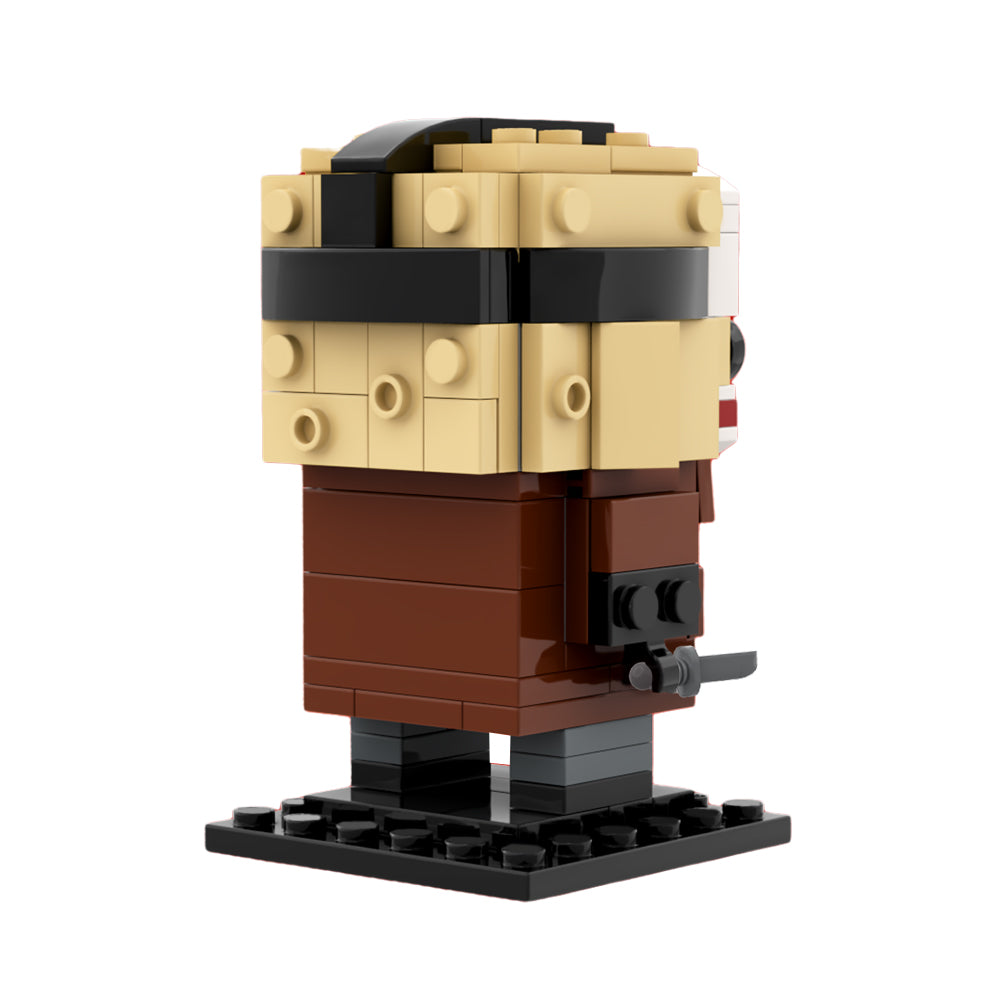 MOC-84775 Jason Voorhees Friday the 13th BrickHeadz building blocks bricks set
