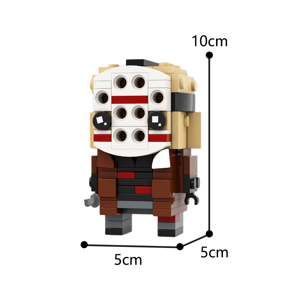 MOC-84775 Jason Voorhees Friday the 13th BrickHeadz building blocks bricks set