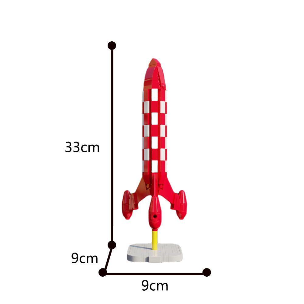 Tintin Moon Rocket
