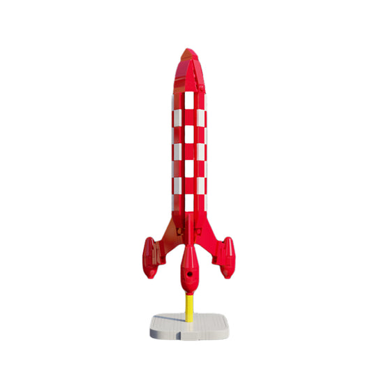 Tintin Moon Rocket