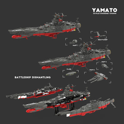 MOC-91416 Yamato Space Battleship UCS