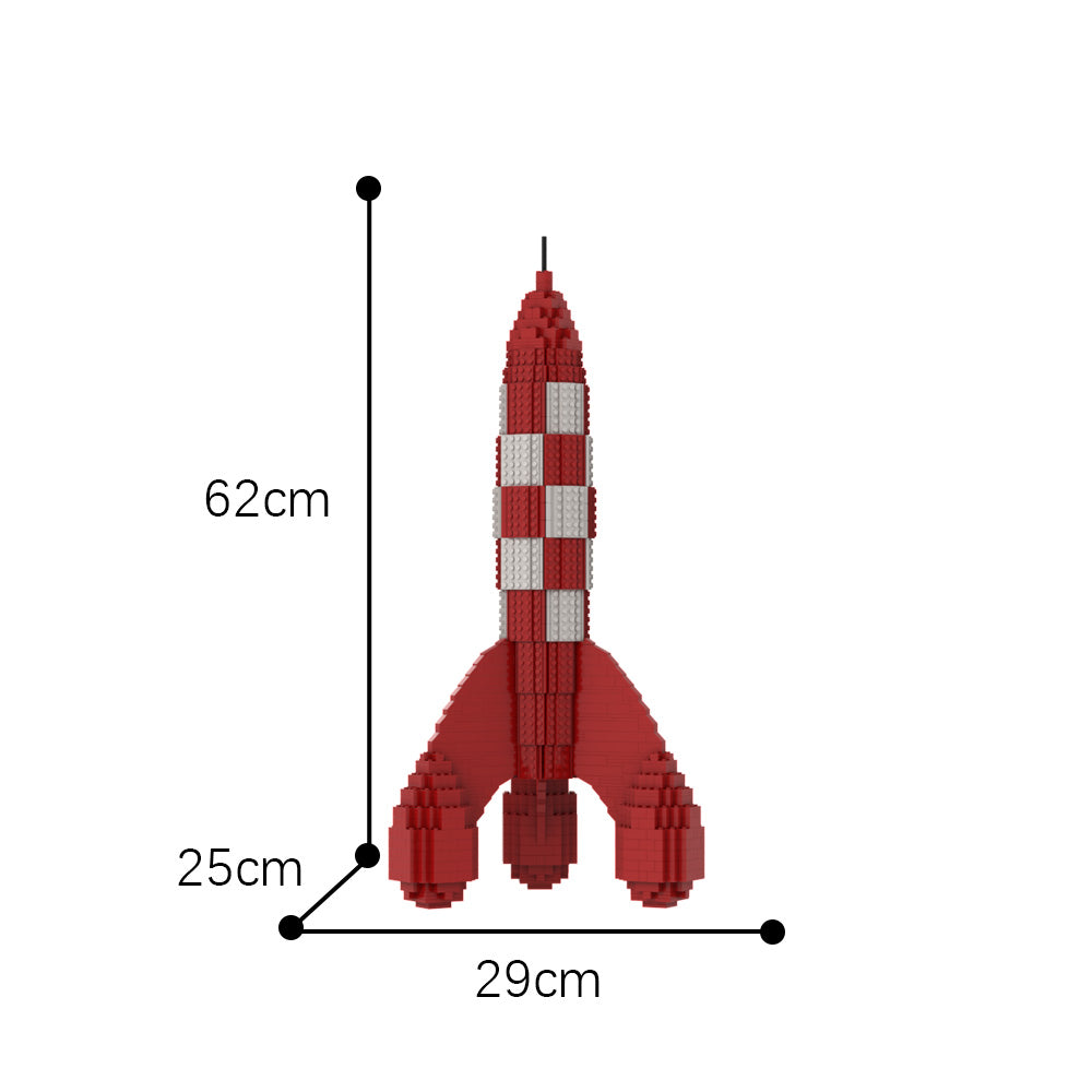 MOC Tintin Rocket