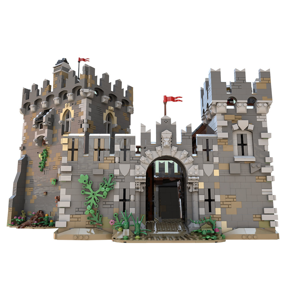 MOC-68151 Medieval  Lions' Castle building blocks historic themes bricks set