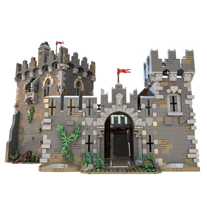 MOC-68151 Medieval  Lions' Castle building blocks historic themes bricks set