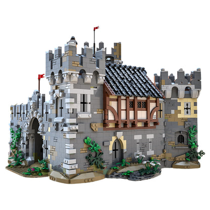 MOC-68151 Medieval  Lions' Castle building blocks historic themes bricks set