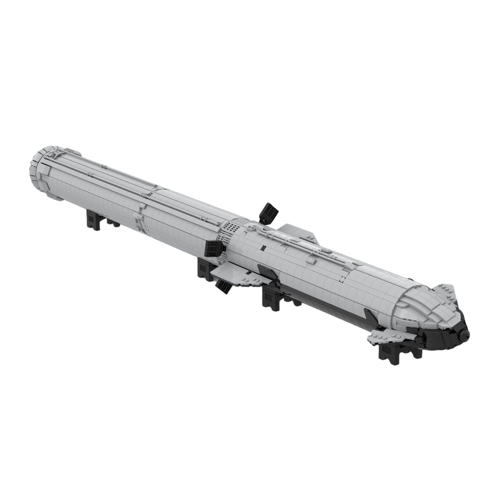 MOC-94616 SpaceX Starship &amp; Super Heavy building blocks kit with compatible bricks